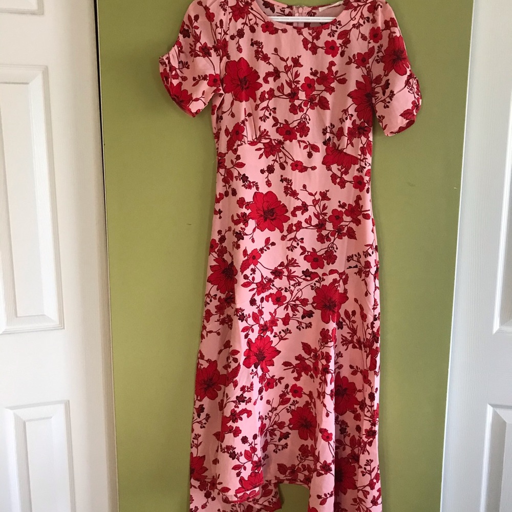 INTIMATE RETREAT FLORAL MIDI DRESS (Vici Dolls)